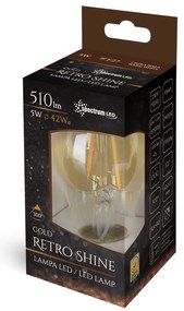Warme LED lamp E-27 230V 5W Edison 14459
