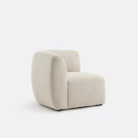 Modulaire hoek, getextureerde stof, Jasper