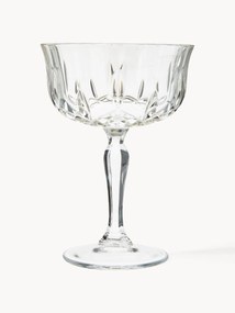 Champagneglazen Opera met reliëfpatroon, 6-delig