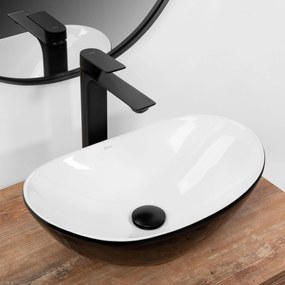 Opzetwastafel REA Royal Mini Black White