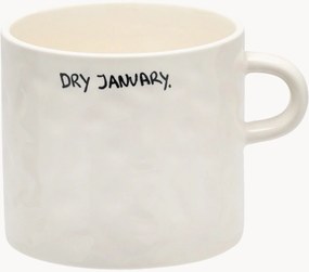 Handbeschilderde beker Dry January