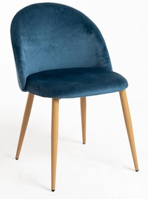 Vint Fluwelen Stoel