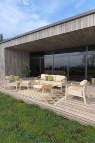 Taste by 4 Seasons Olivia loungeset latte Loungeset   beige weerbestendig