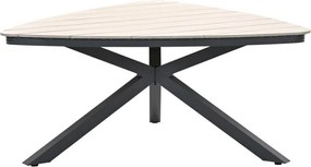 Garden Impressions Tulli tuintafel 170x170 cm driehoek - light teak vironwood