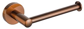 Fortifura Calvi toiletrolhouder/reserverolhouder - zonder klep - rond - PVD - Geborsteld koper SW970050