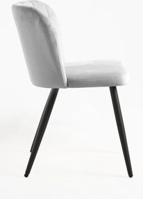 Set 4 Luk Fluwelen Stoelen