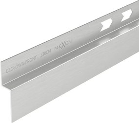 Mexen Line-B frontale douchelijst 130 cm, inox - 181003130U