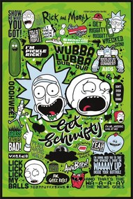 Poster Rick and Morty - Quotes