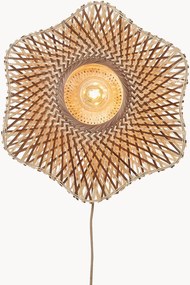 Wandlamp Madura van bamboehout