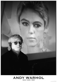 Poster Andy Warhol - New York 1965, (59.4 x 84 cm)