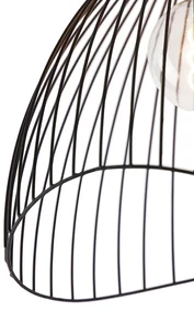 Design plafondlamp zwart 29 cm - Pua Design E27 rond Binnenverlichting Lamp
