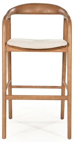 Eleonora Rayven Moderne Barkruk Bruin 104cm