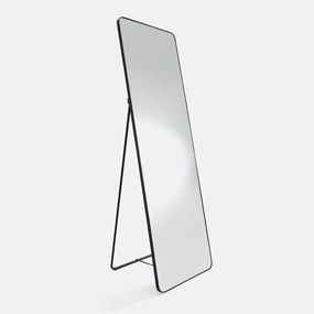 Staande spiegel, ijzer, breedte 50 x hoogte 150 cm, IODUS