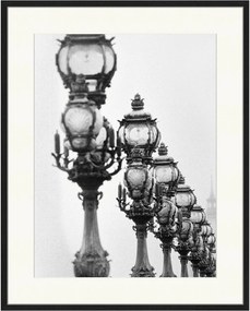 Ingelijste print Bridge In Paris