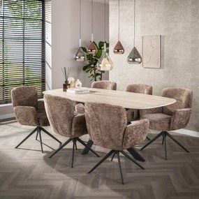 Hanglamp Met Druppelvormige Glazen