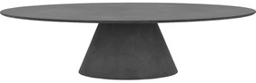 Goossens Eettafel Stone, Ovaal 300 x 120 cm