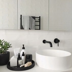 Inbouw wastafelkraan Rea Lungo Black + BOX