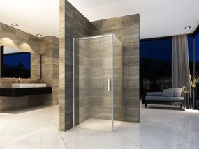 Sanigoods Momo douchecabine met draaideur 90x90cm chroom