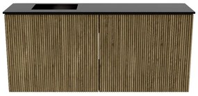 Mondiaz Joya 90cm toiletmeubel dusk met wastafel faye links zonder kraangat urban