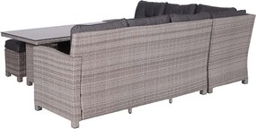 Garden Impressions Jaru lounge dining set -	extra luxe kussens