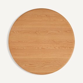Rond tafelblad in eik, ø120 cm, Tirondo