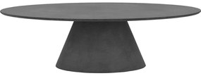 Goossens Eettafel Stone, Ovaal 260 x 120 cm