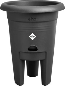 elho kweekpot - Green Basics Aardbeien Pot 33 - Zwart - Diameter 33cm x H: 42cm