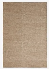 Rechthoekig Wollen Vloerkleed Jultriz Bruin - Tarwe & 300 X 400 Cm - Sklum
