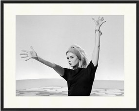 Ingelijste digitale print Brigitte Bardot All Your Wishes