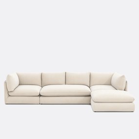 2-zits modulaire bank, gemêleerd polyester, Malo