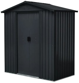 Metalen gereedschapshuisje Helsinki 1 x 1,9 m StoreBoss antraciet