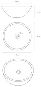 Differnz  Ravano fontein met inbouw muurkraan koper