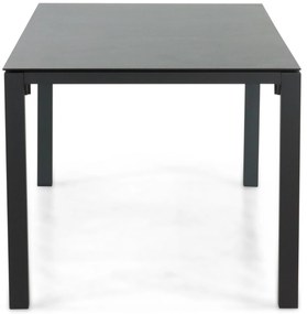 Tuinset 6 personen 220 cm Aluminium/textileen Grijs Hartman Sitges/Mateo
