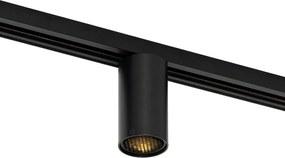 Moderne spot zwart voor railsysteem 1-fase GU10 50mm - Iconic Ruby Honey