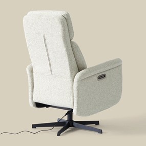Beige Relaxfauteuil Elektrisch