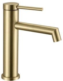Wastafelkraan Rea Foss Gold Brush Low