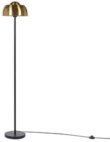 Vloerlamp SENETTE Goud/Zwart 148 CM Beliani