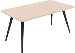 Goossens Eettafel Bjarte, Rechthoekig 160 x 90 cm