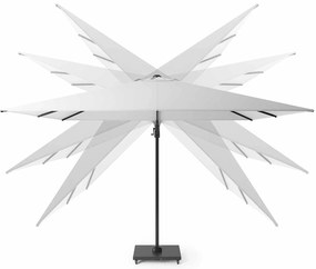 Zweefparasol  270 cm x 270 cm T2  (excl. voet) Taupe-naturel-bruin Platinum Voyager