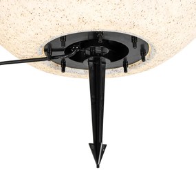 Smart buitenlamp grijs 56 cm IP44 incl Wifi A60 - Nura