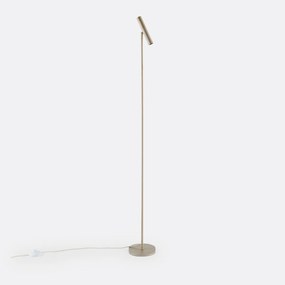 Voetlamp/leeslamp in ijzermetaal, richtbaar, Joha