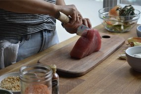 MIYABI BIRCHWOOD 5000MCD Santoku 18 cm - BIRCHWOOD 5000MCD - MIYABI