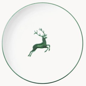 Handgemaakt dinerbord Green Deer