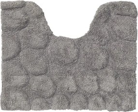 Sealskin Pebbles toiletmat katoen 50x60 cm grijs