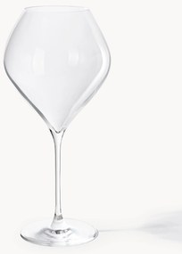 Kristalglazen rode wijnglazen Silvio, 4-delig