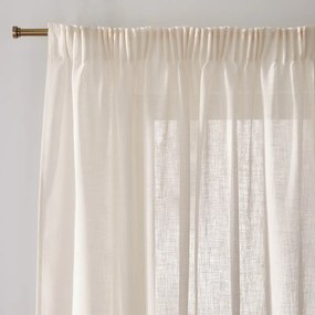 Gordijn met aangerimpelde bies en golf, Nyong