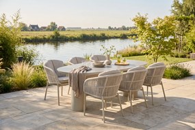 Tuinset 6 personen 240 cm Rope Zand/Beige Lifestyle Garden Furniture Monaco/Guave