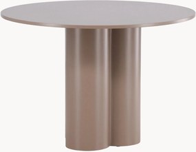 Ronde eettafel Olivia met houtlook, Ø 110 cm