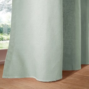 Katoenen gordijn met oogjes Scenario