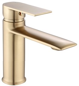 Wastafelkraan Rea Veneta Brush Gold Low